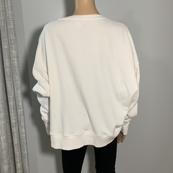 Cabana by crown and ivy Rainbow Retro Tropical Oversized Sweatshirt - Picture 3 of 5